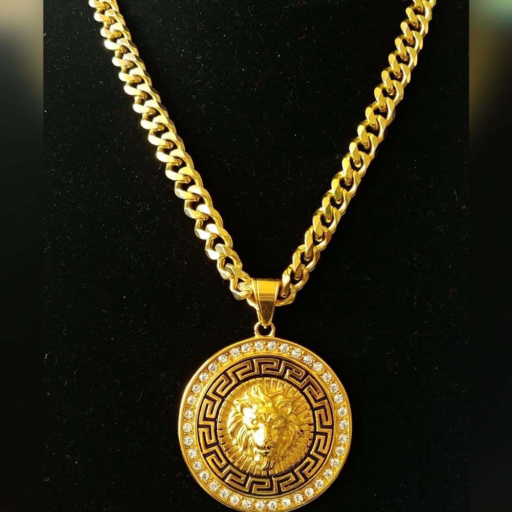 Lion 3D Pendant Necklace